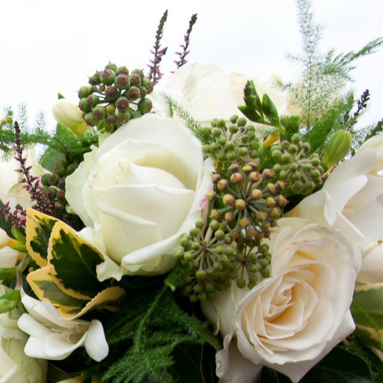 Svadobné kytice určené na svadobné účely.